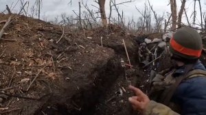 Захват опорника бойцами ЧВК Вагнер.