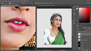 Lavanya Tripathi  Digital painting Tutorial | Smudge painting | APK Graphics