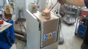 PLC индукционная плавильная печь
