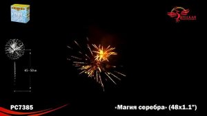 Фейерверк Магия серебра (1,1"х48) РС7385