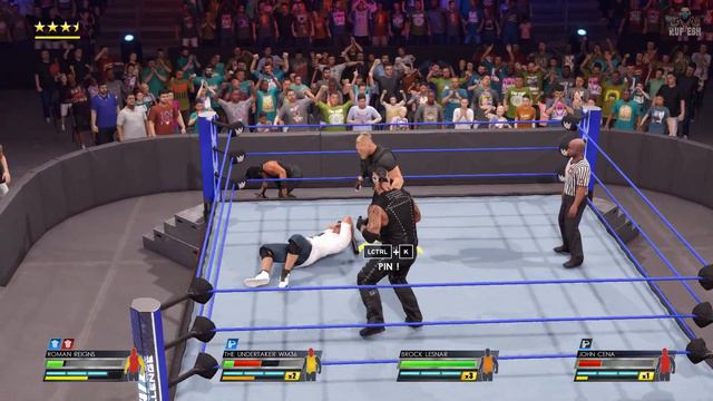 Brock Lesnar  Vs. Under Taker Vs. John Cena Vs. Roman Reigns | WWE Championship | Extreme Rules