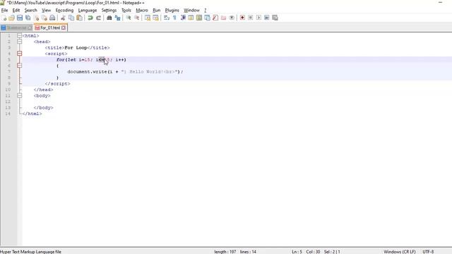 Loops in Javascript | For Loop | While Loop | Do-While Loop