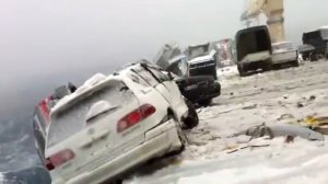Перевозка авто во время шторма