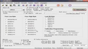 Восстановление фьюзов AVR микроконтроллеров с помощью параллельного программирования.