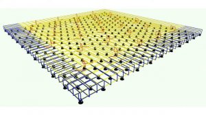 Армирование бетонной плиты