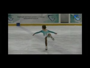 Сдача норматива "3 юношеский разряд" по фигурному катанию Агата Первушина