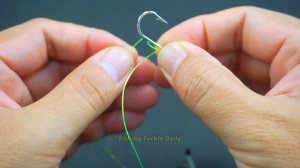 The Secret Of FIsherman ! Making fishing tackle 100% using Cotton Bud | Hack Tools Fishing 2023