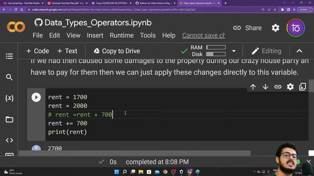 [LIVE] DAY 03 | PYTHON for Beginners | COMPLETE in 7 - Days