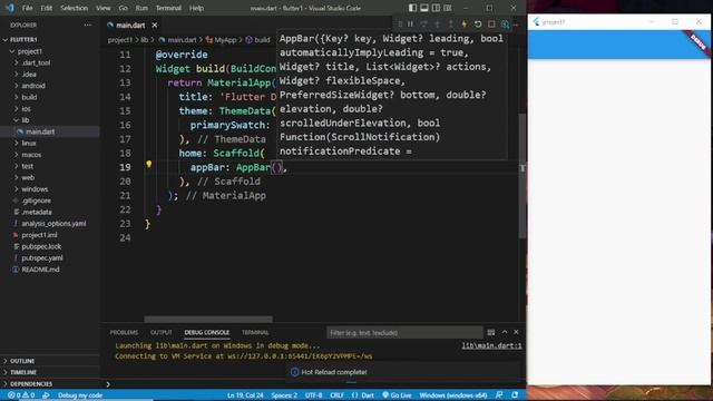 Create First Flutter App - Hello World Tutorial For Beginners