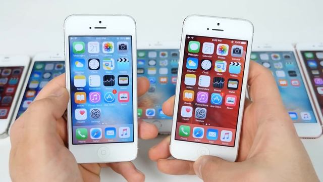 iOS 9.3 vs iOS 9.2.1 Speed Test on iPhone 6S, 6, 5S, 5 & 4S смотреть онлайн