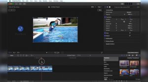 Видеомонтаж в Final Cut. Разрезание и  соединение, переходы и эффект замедленной съемки.