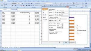 How to make Excel 2007 Gantt Chart