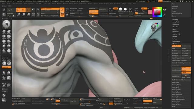 Как я создавал стилизованного 3D персонажа в ZBrush смотреть онлайн