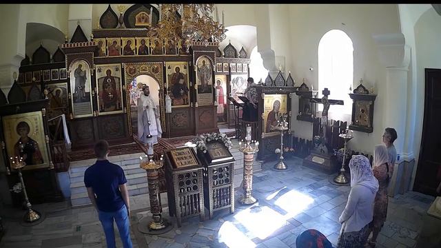 08.06.22 Попразднство Вознесения. Ап. от 70-ти Карпа. Часы. Литургия. смотреть онлайн