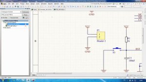 Altium#6_4 Создание схемы на основе  Atmrga-16AC