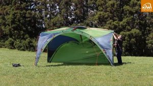 Kiwi Camping Savanna Shelters - Pitching