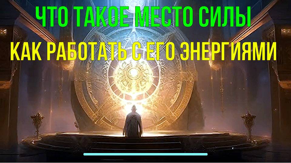 Что такое Место Силы и как работать с его энергиями смотреть онлайн
