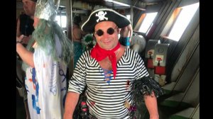 #67РАЭ Пересечение экватора на НЭС "Академик Фёдоров" 22.11.2021 г. в Атлантическом океане.