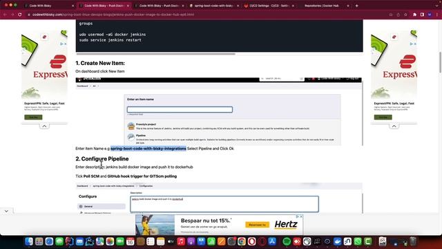 6. Push Docker Image to Docker Hub using Jenkins | Step-by-Step Tutorial смотреть онлайн