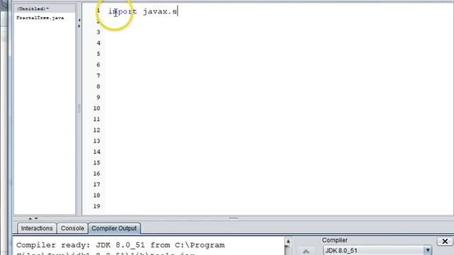 Fractal Tree Part 1 Applet Panel смотреть онлайн