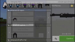 SKIN 4D ENDER DRAGON - MINECRAFT SKINS