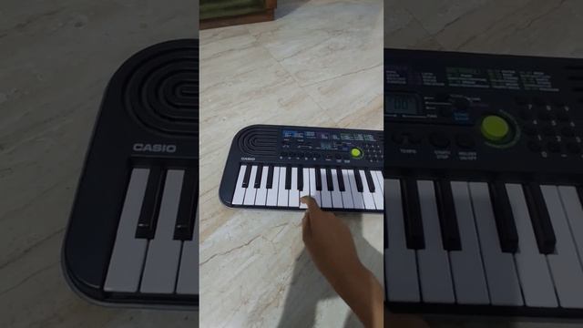 Shape of you 🎵- on Casio sa-47 смотреть онлайн