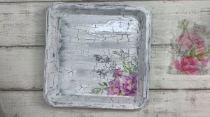 Вазочка-корзиночка из старого противня. Мусор в дело.  Vase-basket from an old baking sheet.