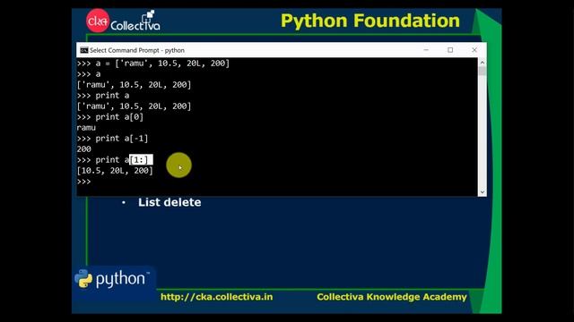 #9 Lists || Learn Python Foundation in Tamil