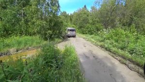 Хаммер на 37" и Ховер на 33" на р. Морье. Hummer Hover offroad#Hummer#hover#offroad