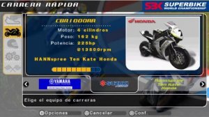 SBK 09 : Superbike World Championship - Gameplay - Español - PSP