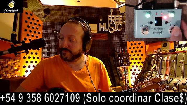 Pedal Delay, Chorus y Looper Lost Tempo de M-VAVE - Test en VIVO por Jesús Amaya... смотреть онлайн