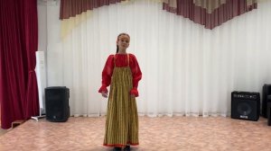 Русская народная песня «Аленький наш цветок»