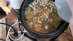 #готовим_дома   Готовим диетический гороховый суп в мультиварке ECO-50MC