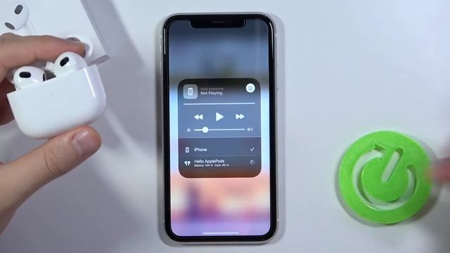 How to Manually Switch AirPods 3 Media Play on iPhone? Listen with AirPods 3 - Switch from Speaker смотреть онлайн