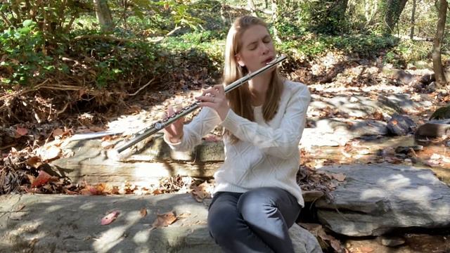 Debussy - Syrinx (1913) for Solo Flute - Alison Beskin смотреть онлайн