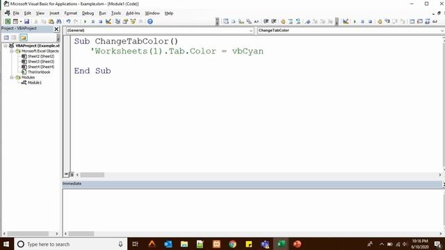 Change Sheet Tab Color Using VBA | Excel VBA Tutorial in Hindi смотреть онлайн