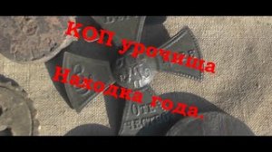 Коп урочища,Находка года.