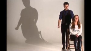 Магический эксперимент с тенью, иллюзионист Александр Магу