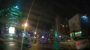 Движение на автомобиле по Тюмени до музыкальной школы/Trip on the Tyumen city streets