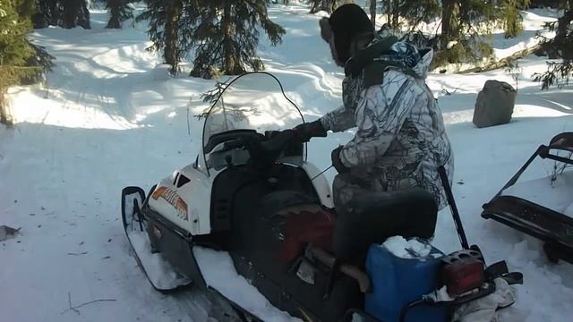 Запуск снегохода в минус 30 смотреть онлайн