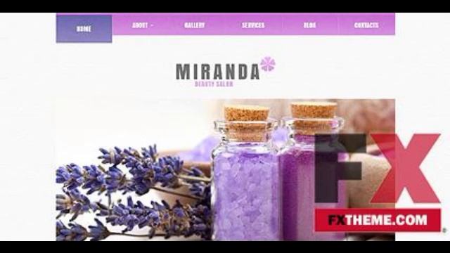 Beauty Salon WordPress Theme by Irene TMT by Hoyt Galen смотреть онлайн