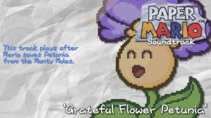 Grateful Flower Petunia - Paper Mario (N64) Soundtrack