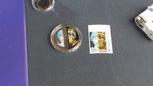 Монета 1 гривна 2018г. и розыгрыш монеты и марки Передовая смотреть онлайн