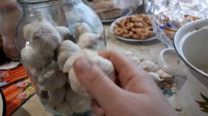 Хранение чеснока в 3х литровой банке,способ от Е.В.Мороз.