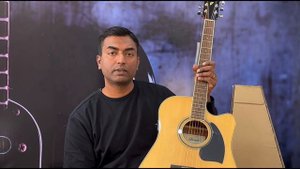 Ibanez PF15ECE semi acoustic guitar review.