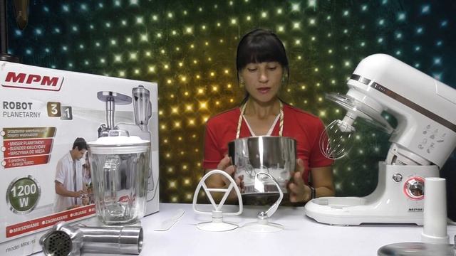 ПЛАНЕТАРНЫЙ КУХОННЫЙ КОМБАЙН MPM MRK-15: МИКСЕР/ТЕСТОМЕС и др.