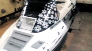 Часть 1. Замена и установка ДВС на снегоходе "Рысь +500", на ДВС от Део Мотиз 0.8c.