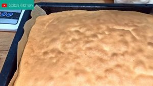 БИСКВИТНЫЙ РУЛЕТ С ДЖЕМОМ. САМЫЙ УДАЧНЫЙ РЕЦЕПТ БИСКВИТА. Рецепт в описании.