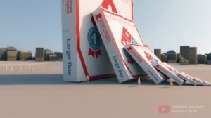 Domino's Pizza Box - The Domino effect V2