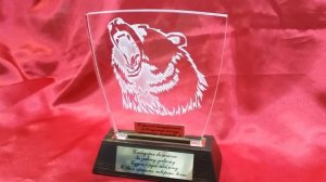 Акриловый сувенир.